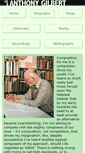 Mobile Screenshot of anthonygilbert.net